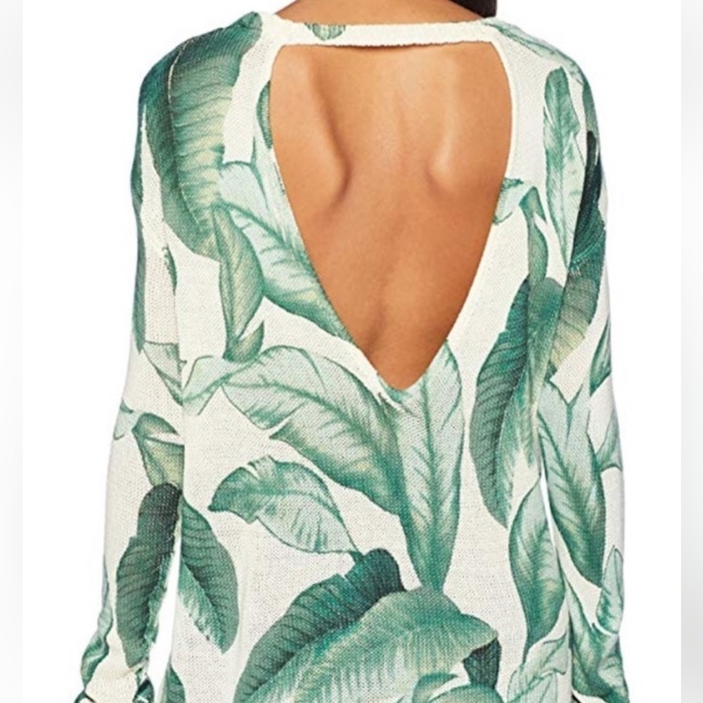 🌻 Show Me Your Mumu Ryan Rene Reversible Sweater Palmtini Knit Women's size XS - Picture 5 of 10